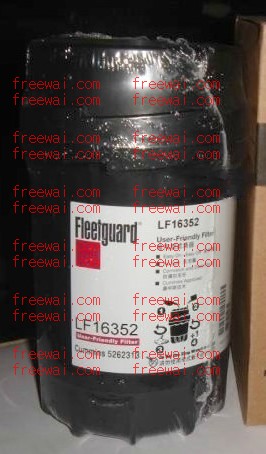 oil filter LF16352 for Cummins ISF3.8 engine on Foton Aoling Chaoyue ...